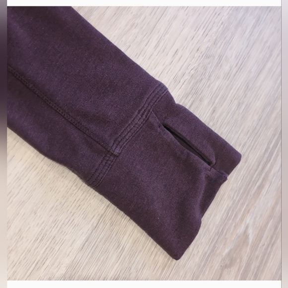 Lululemon Stress Less Hoodie- Heathered Bordeaux Drama - Picture 7 of 14